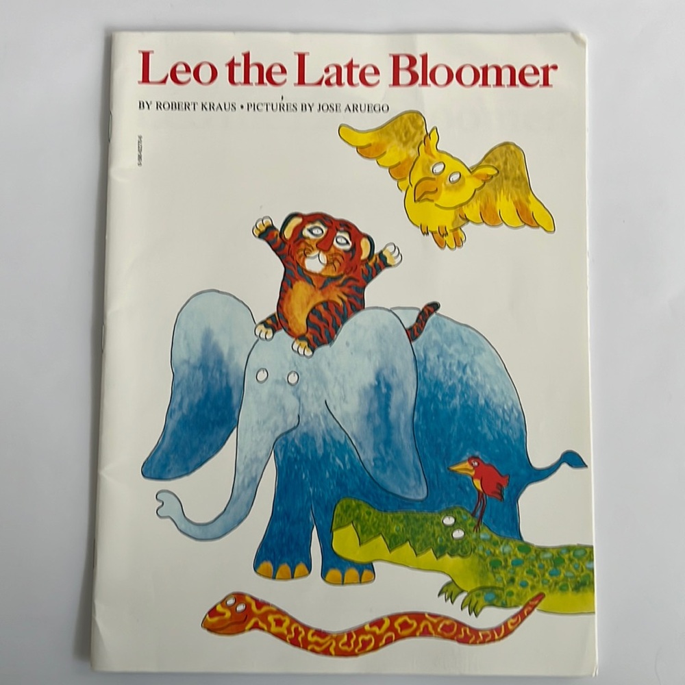 Leo the Late Bloomer by Robert Kraus paperback children’s reading book